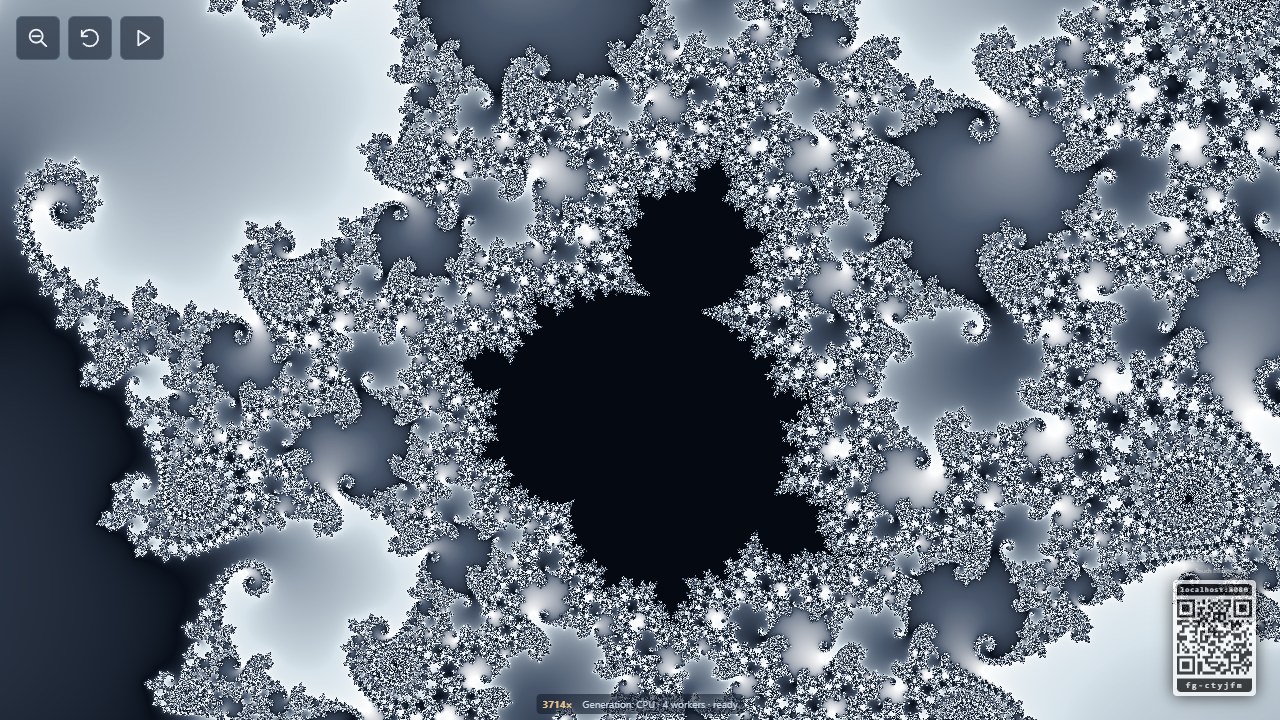 Seahorse island surrounded by fine filaments in Monochrome