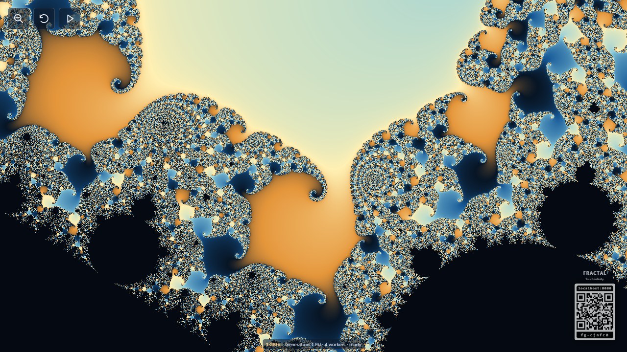 Spiral whirlpool in the Classic blue-and-gold palette